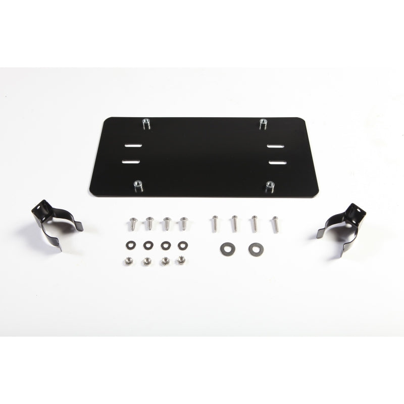Rugged Ridge License Plate Mounting Bracket For Roller Fairleads - 11238.05