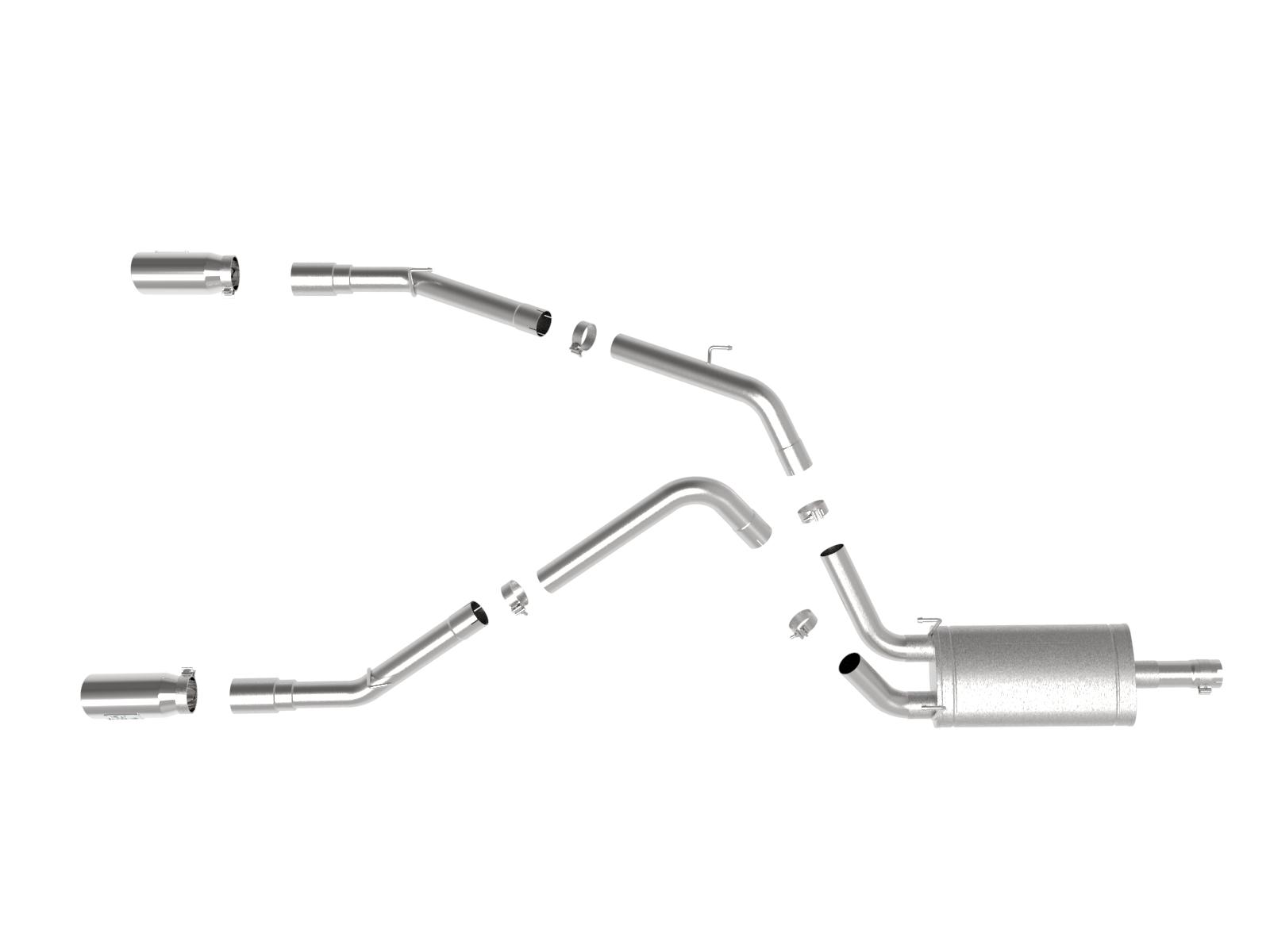 AFE Cat-Back Exhaust System (2009-2018 Dodge Trucks V8-5.7L) - 49-42074-P