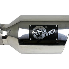 AFE MACH Force-Xp 304 Stainless Steel Clamp-on Exhaust Tip Polished (4 IN Inlet x 8 IN Outlet x 15 IN L) - 49T40801-P15
