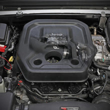 AFE BladeRunner 2-1/2 IN to 3 IN Aluminum Hot-Side Charge Pipe Black (2018-2021 Wrangler) - 46-20468-B