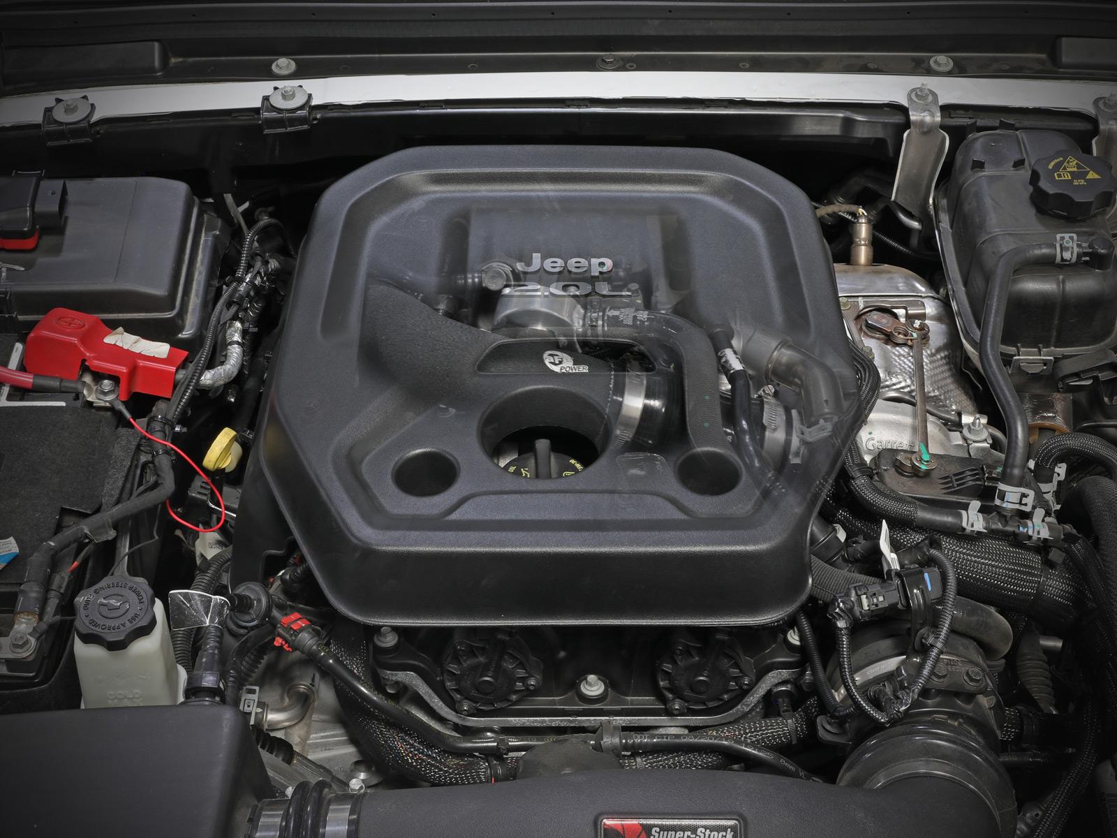 AFE BladeRunner 2-1/2 IN to 3 IN Aluminum Hot-Side Charge Pipe Black (2018-2021 Wrangler) - 46-20468-B