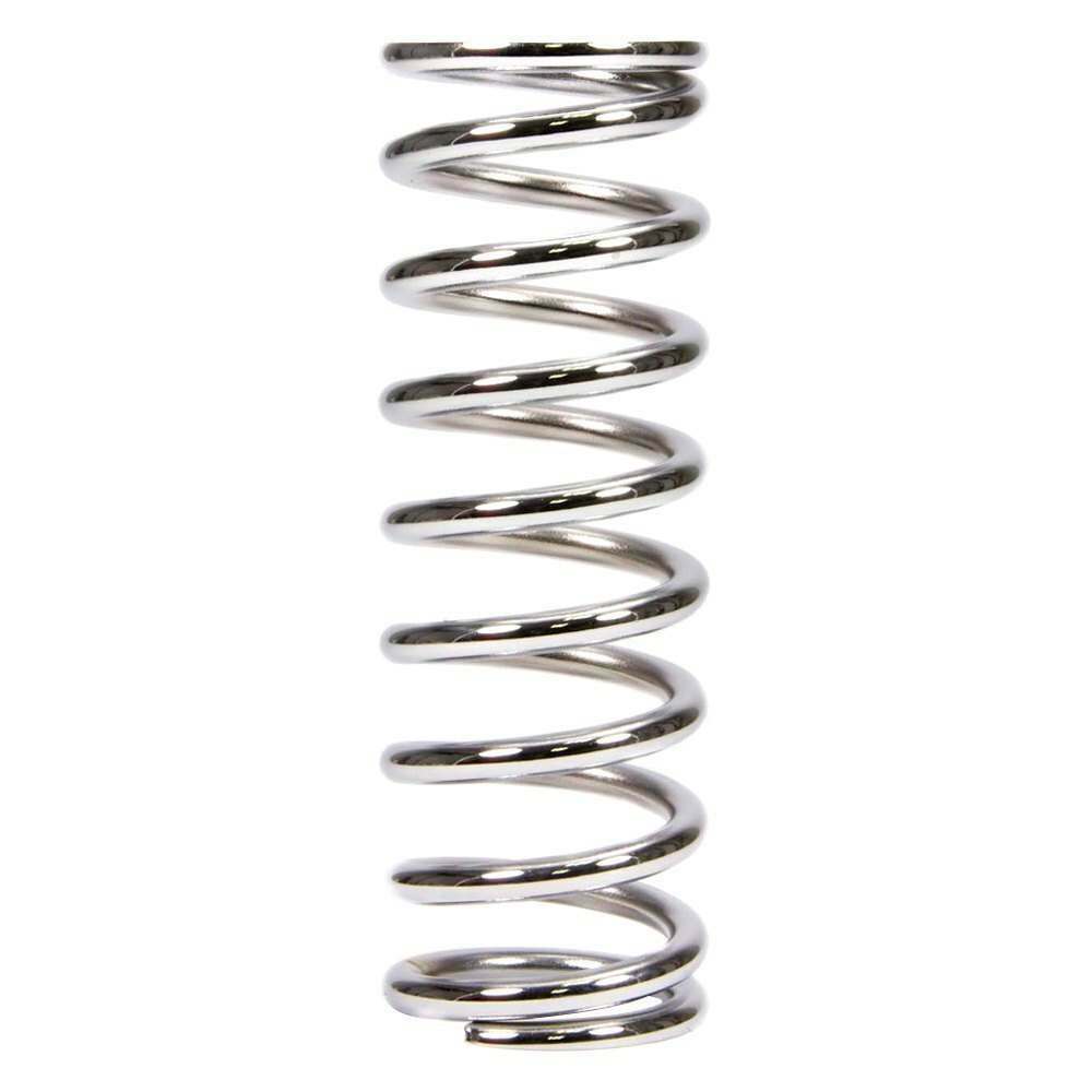 QA1 Spring Chrome Silicon 2-1/2 Id 10-115 Lbs Chrome Plated - 10CS115