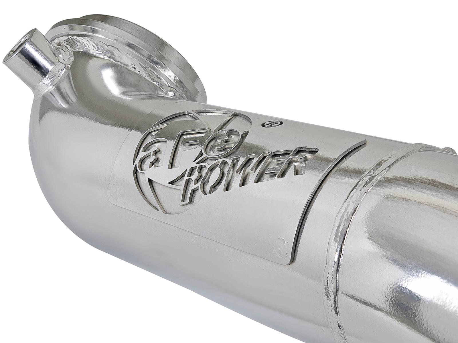 AFE MACH Force-Xp 3 IN 409 Stainless Steel Downpipe (2011-2015 Silverado 2500 HD, Silverado 3500 HD, Sierra 2500 HD, Sierra 3500 HD) - 49-44095
