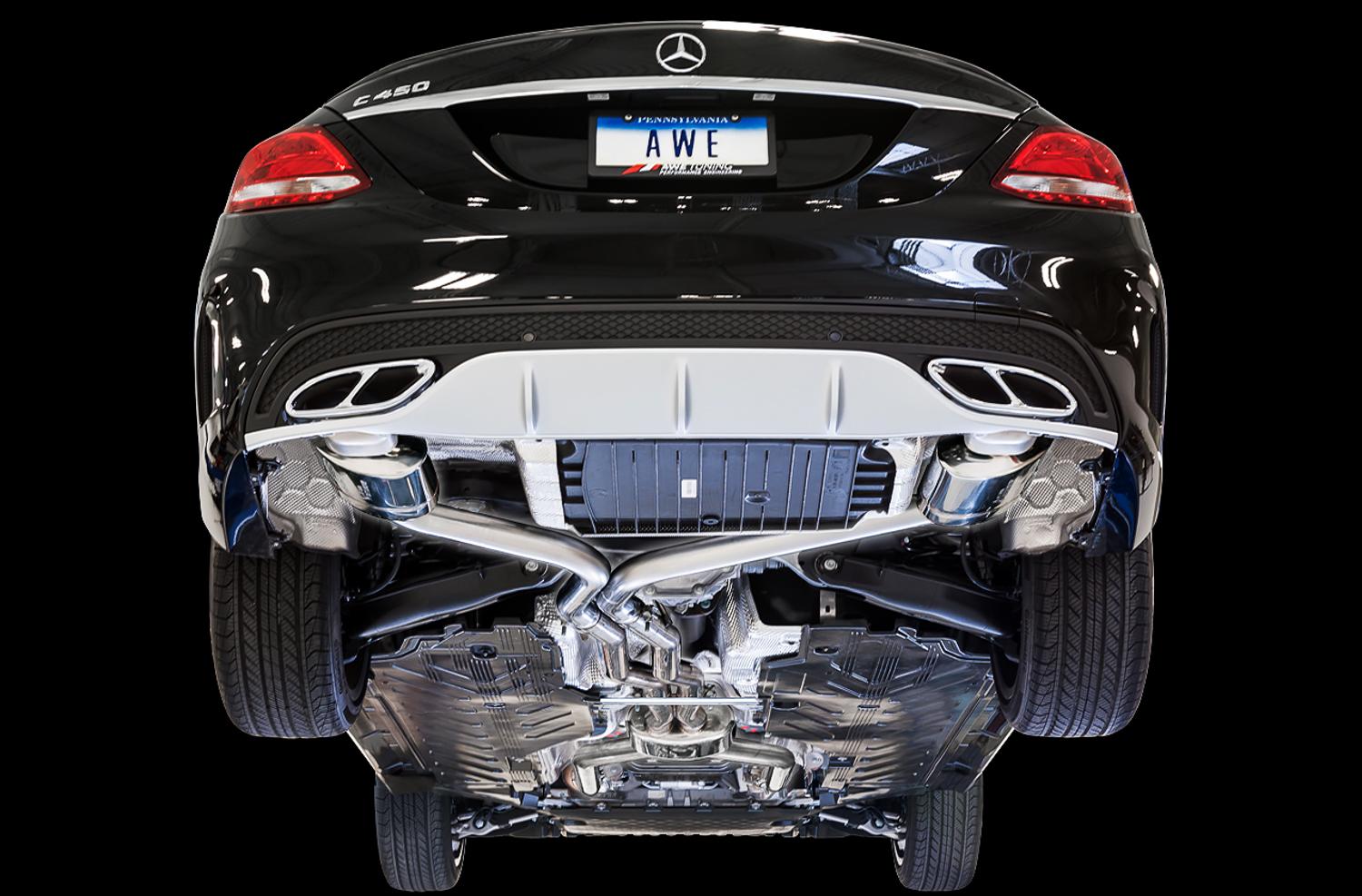 AWE Tuning Mercedes-Benz W205 C450 AMG / C400 Touring Edition Exhaust - 3015-31012