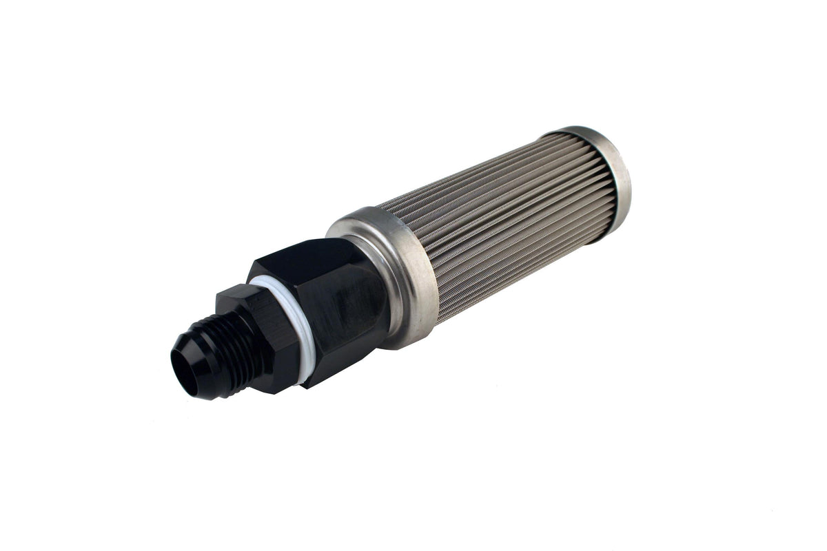 Aeromotive 100-Micron Stainless Steel Bulkhead Fuel Filter - 12612