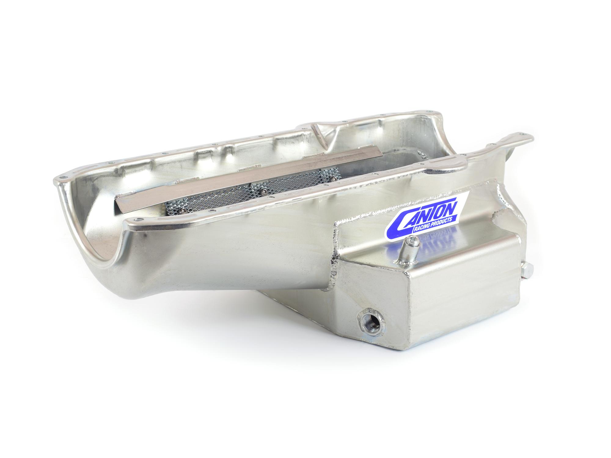 Canton Racing Oil Pan Small Block Chevy 12 Inch CT Long Sump 7" Deep - 11-120T
