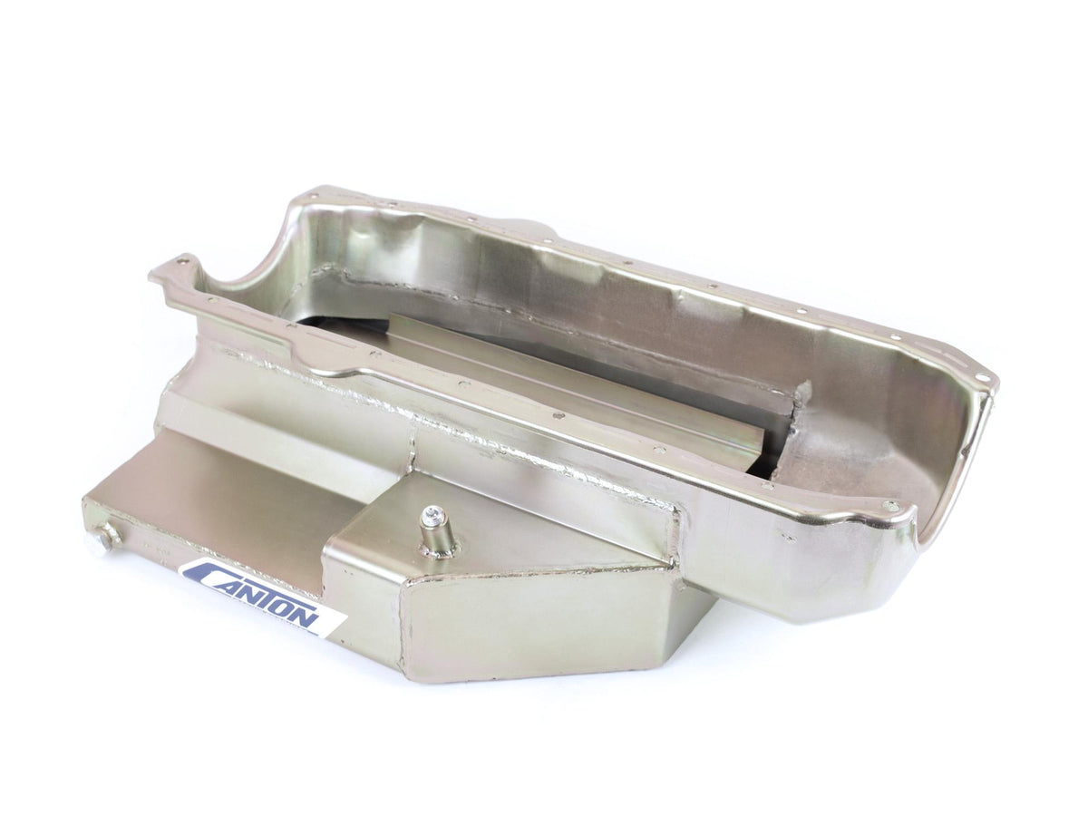 Canton Racing Oil Pan For Small Block Chevy Open Chassis Circle Track 6.5" Deep - 11-190
