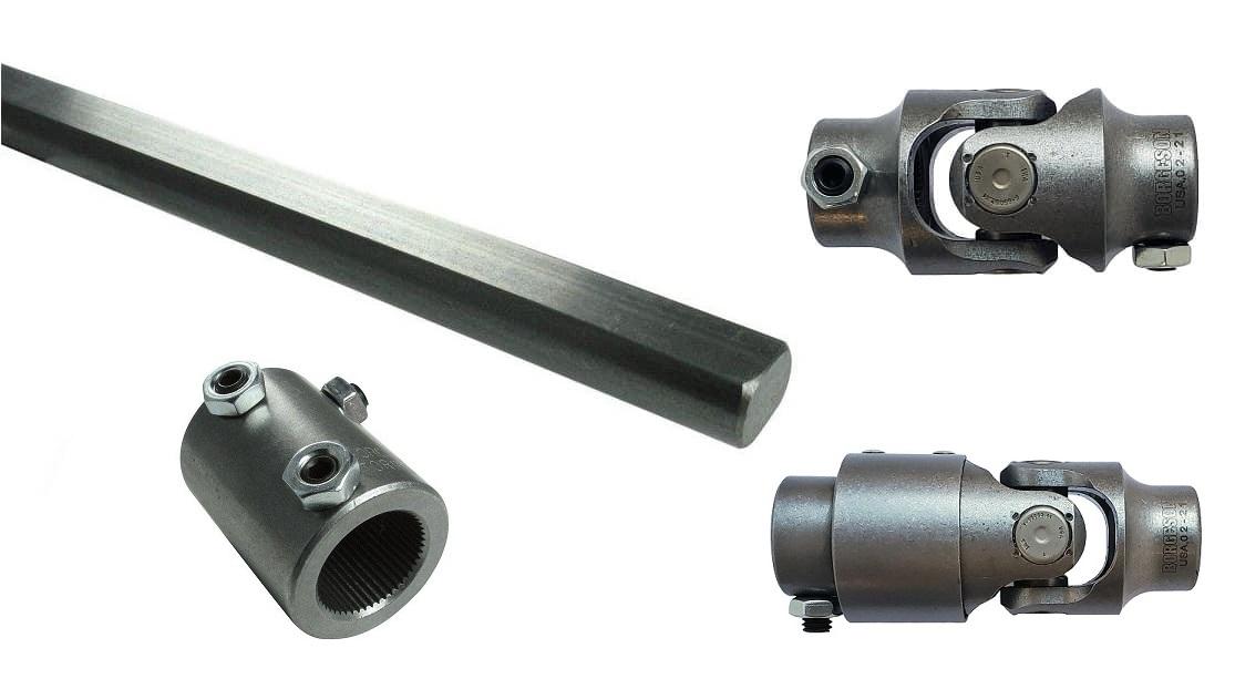 Ridetech Steering U-Joint Kit For 70-78 Camaro W/ Ridetech Subframe. - 11009535