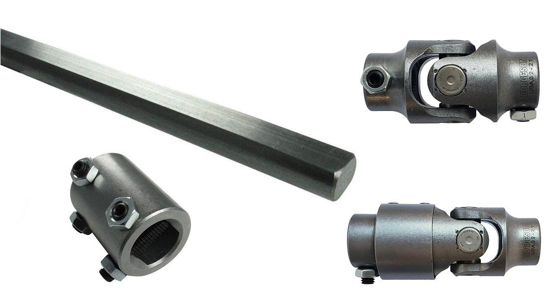 Ridetech Steering U-Joint Kit For 78-81 Camaro W/ Ridetech Subframe. - 11009536