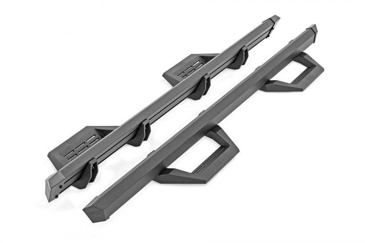 Rough Country SRX2 Adjustable Aluminum Step Crew Cab 07-18 Chevy/GMC 1500/2500HD/3500HD Rough Country - 11009A