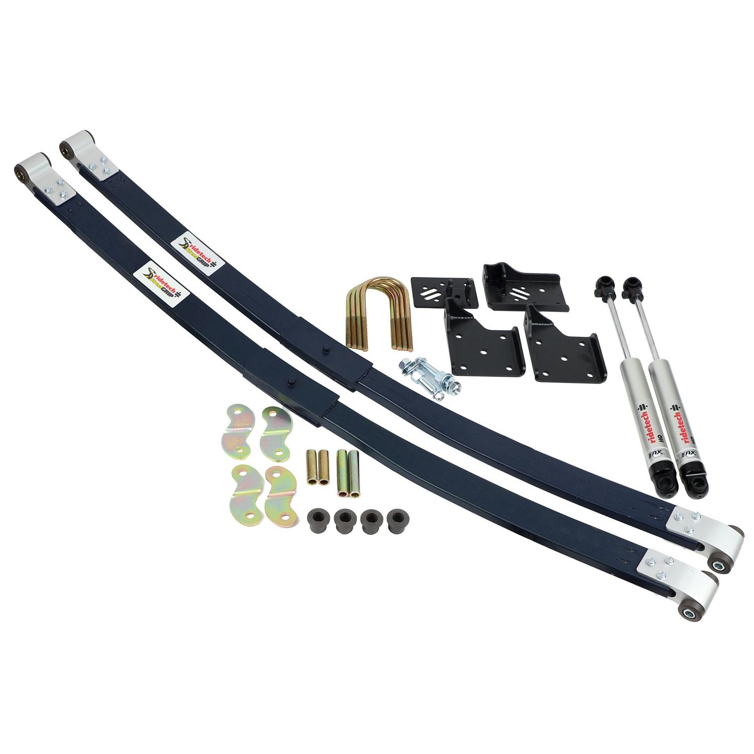 Ridetech Composite Leaf Springs And HQ Shocks For 1955-1957 Bel Air. - 11014810
