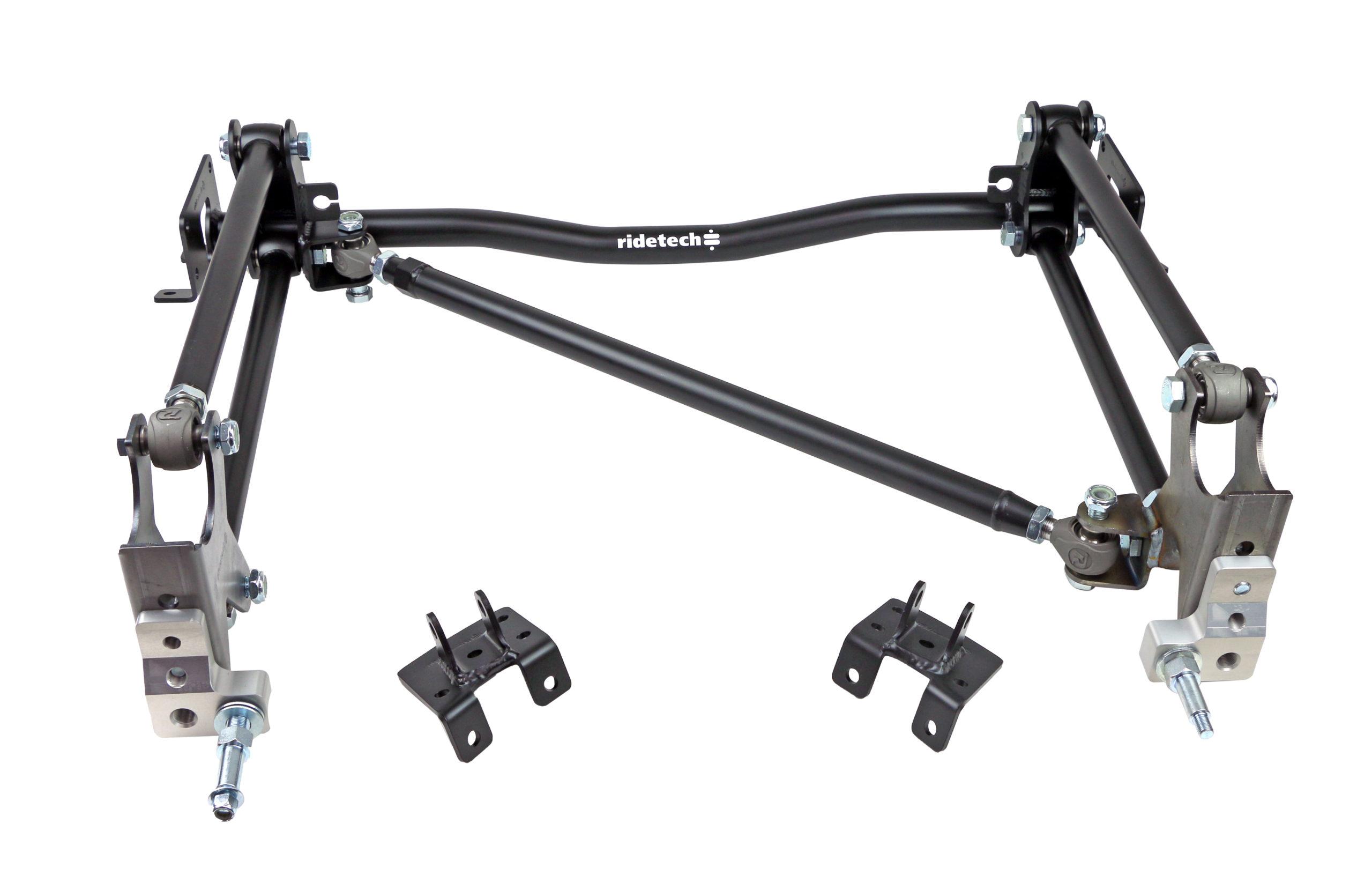 Ridetech Bolt-On 4-Link With Double Adj. Bars For 1955-1957 Bel Air With 1 Piece Frame. - 11027197