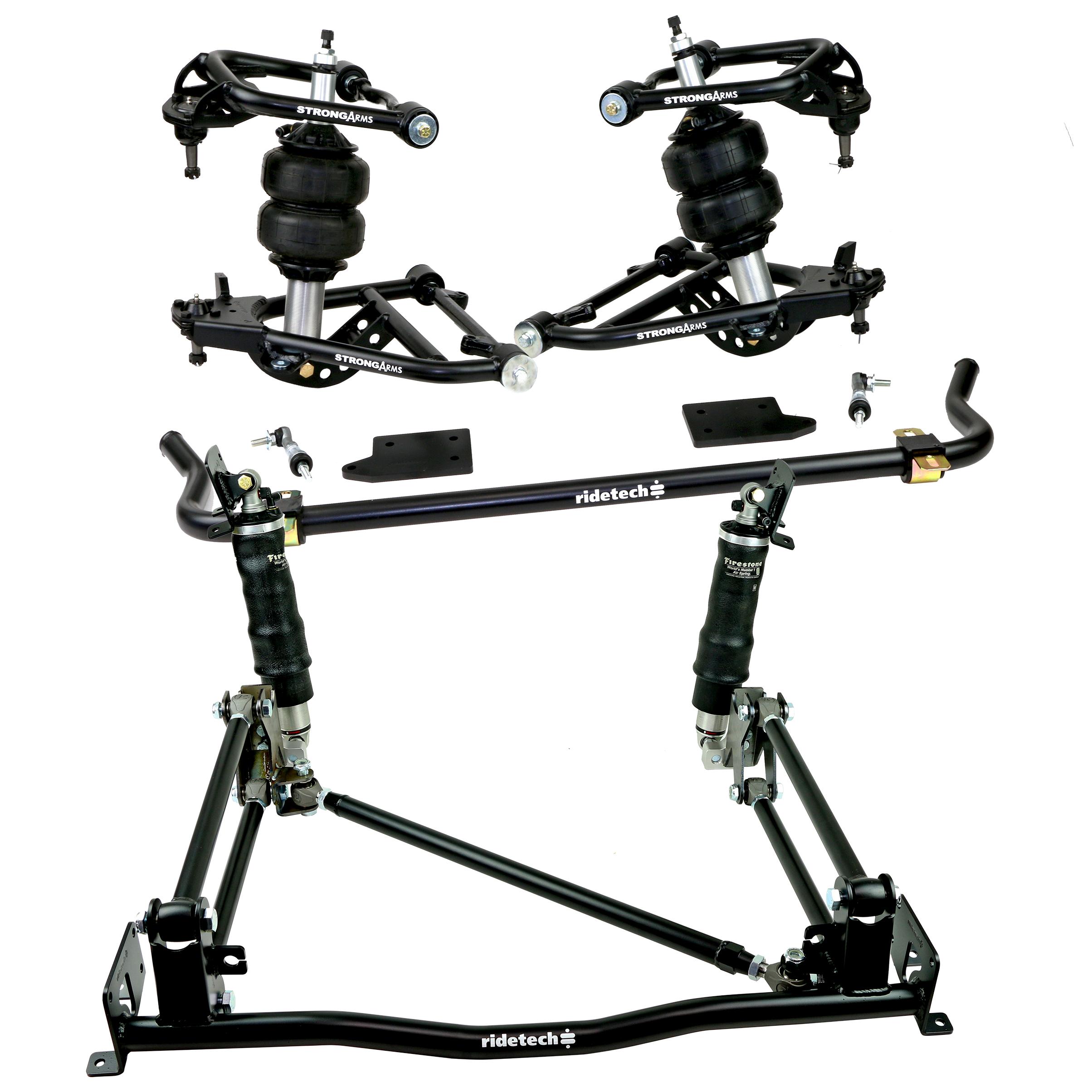 Ridetech TQ Air Suspension System For 1955-1957 Chevy Car W/ 2 Piece Frame. - 11030398