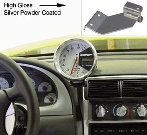 UPR 94-04 Mustang Tach Mounting Bracket (Silver)