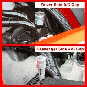 UPR 04-06 F-150 / 05-10 GT /GT500  A/C Cap Cover Kit