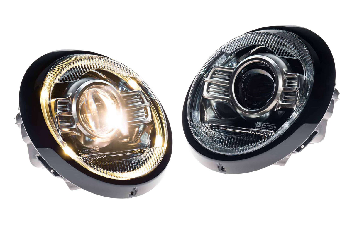Morimoto XB LED Headlights: Porsche 964 (Classic White / Set) - LF965C