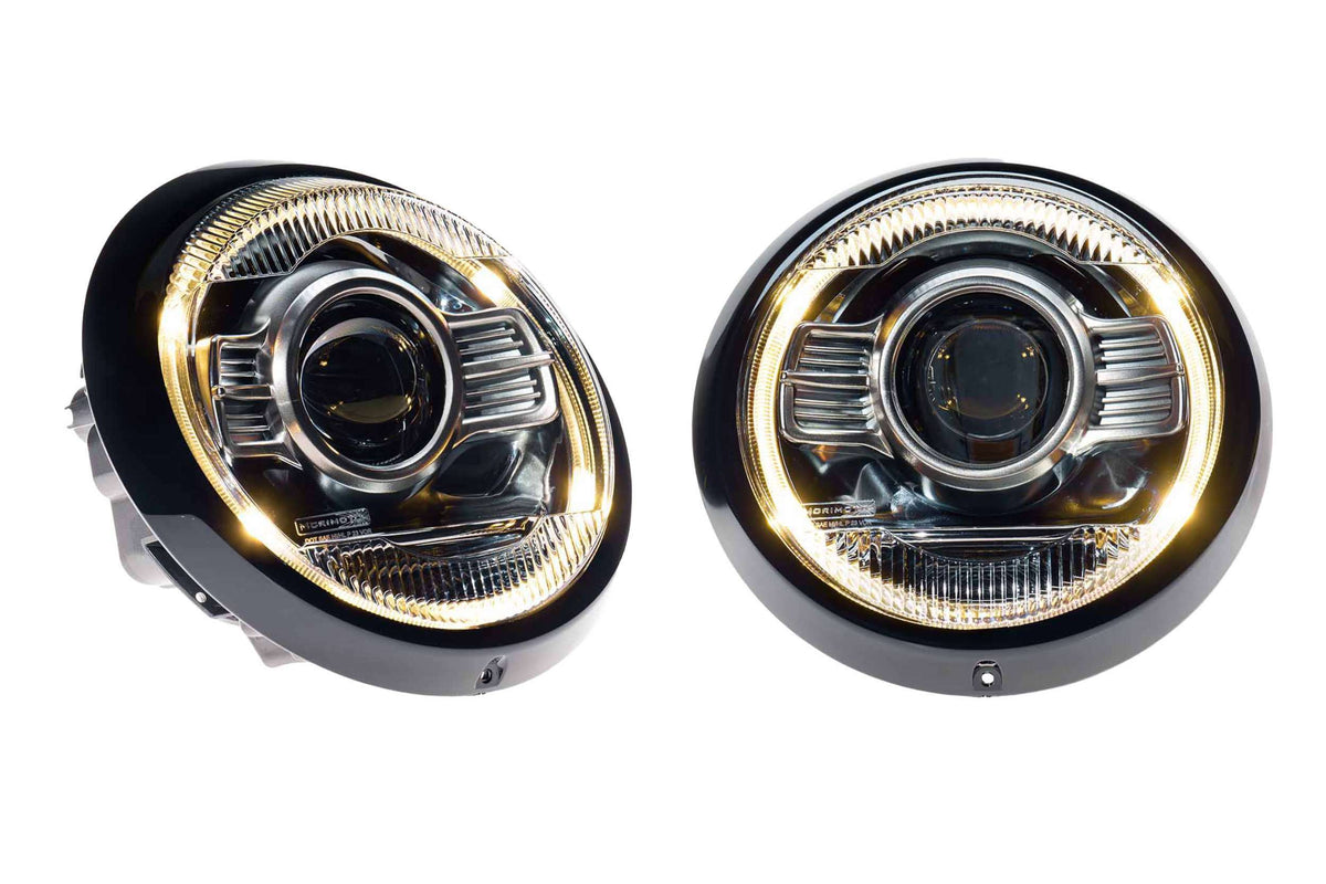 Morimoto XB LED Headlights: Porsche 964 (Classic White / Set) - LF965C