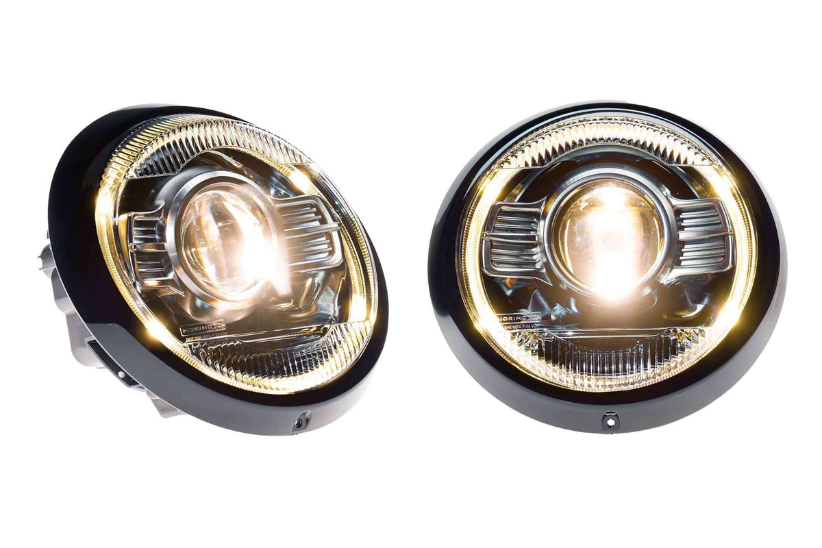 Morimoto XB LED Headlights: Porsche 964 (Classic White / Set) - LF965C
