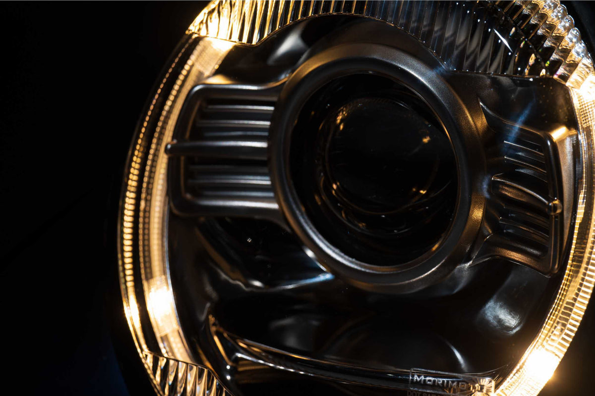 Morimoto XB LED Headlights: Porsche 964 (Classic White / Set) - LF965C