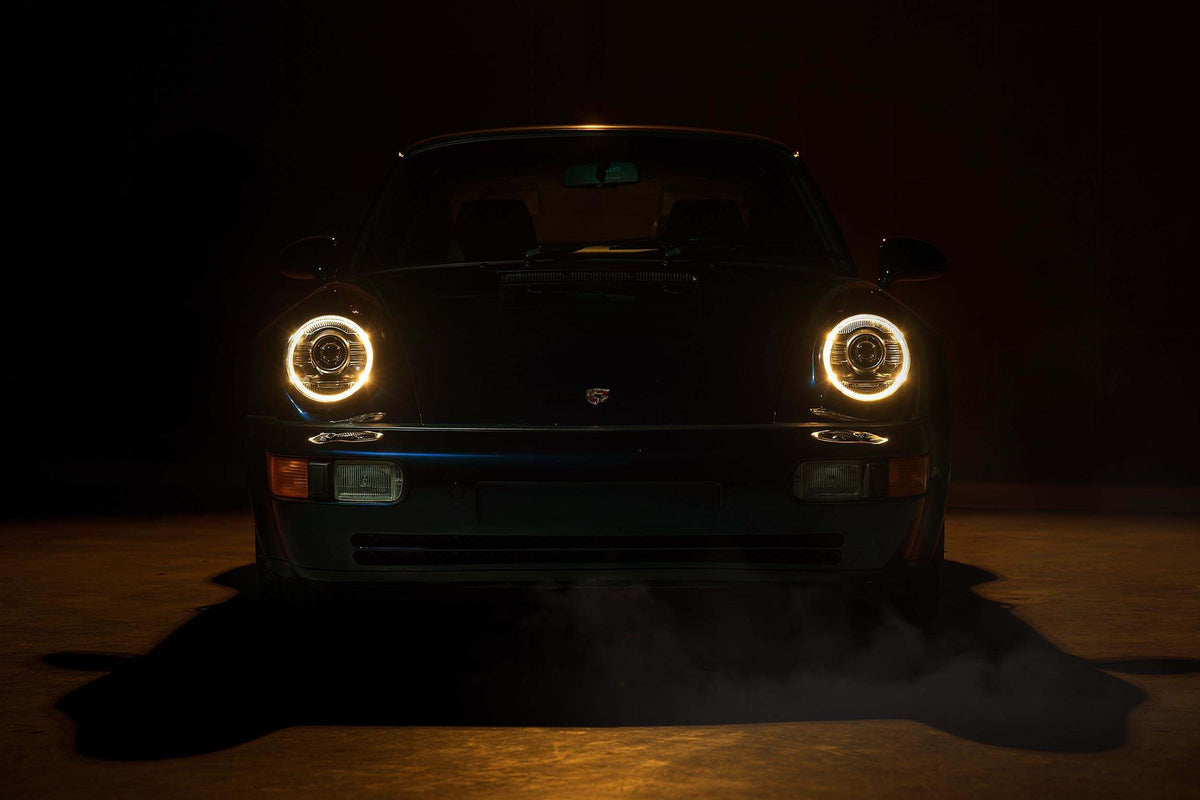 Morimoto XB LED Headlights: Porsche 964 (Classic White / Set) - LF965C