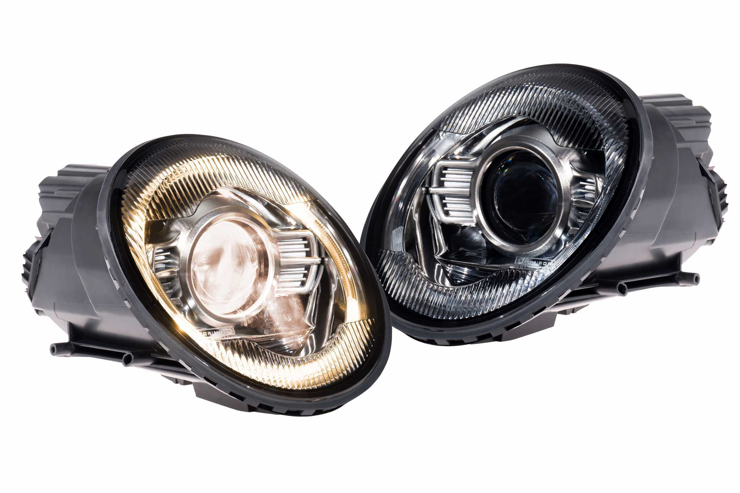Morimoto XB LED Headlights: Porsche 993 (Classic White / Set) - LF993C