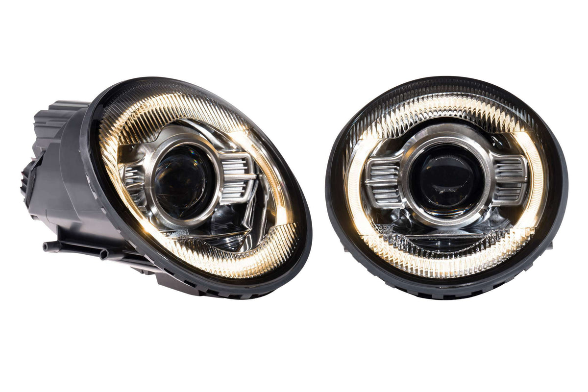 Morimoto XB LED Headlights: Porsche 993 (Classic White / Set) - LF993C