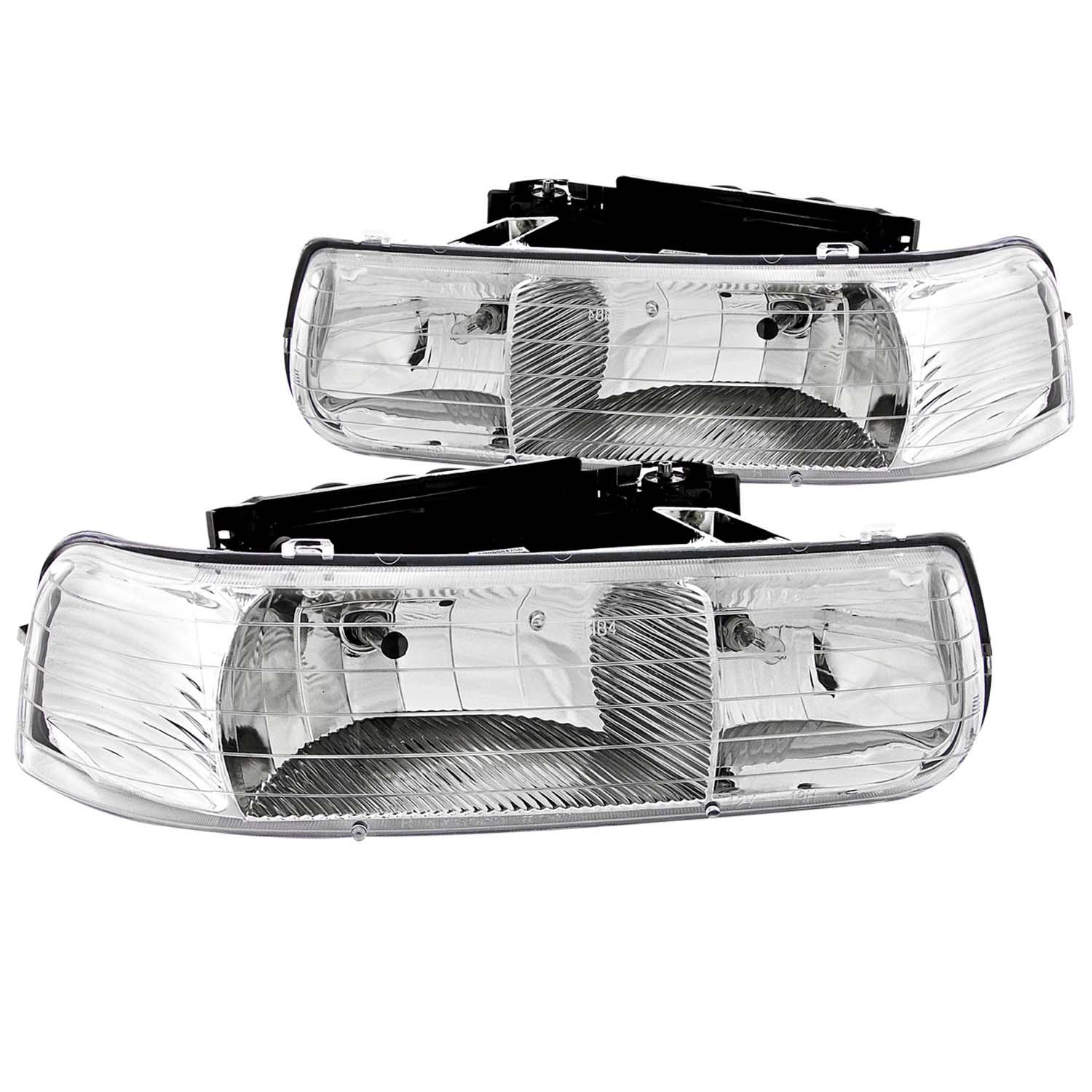 ANZO Crystal Headlight Set - 111011