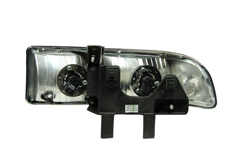 ANZO Crystal Headlight Set (1998-2004 Blazer, S10) - 111014