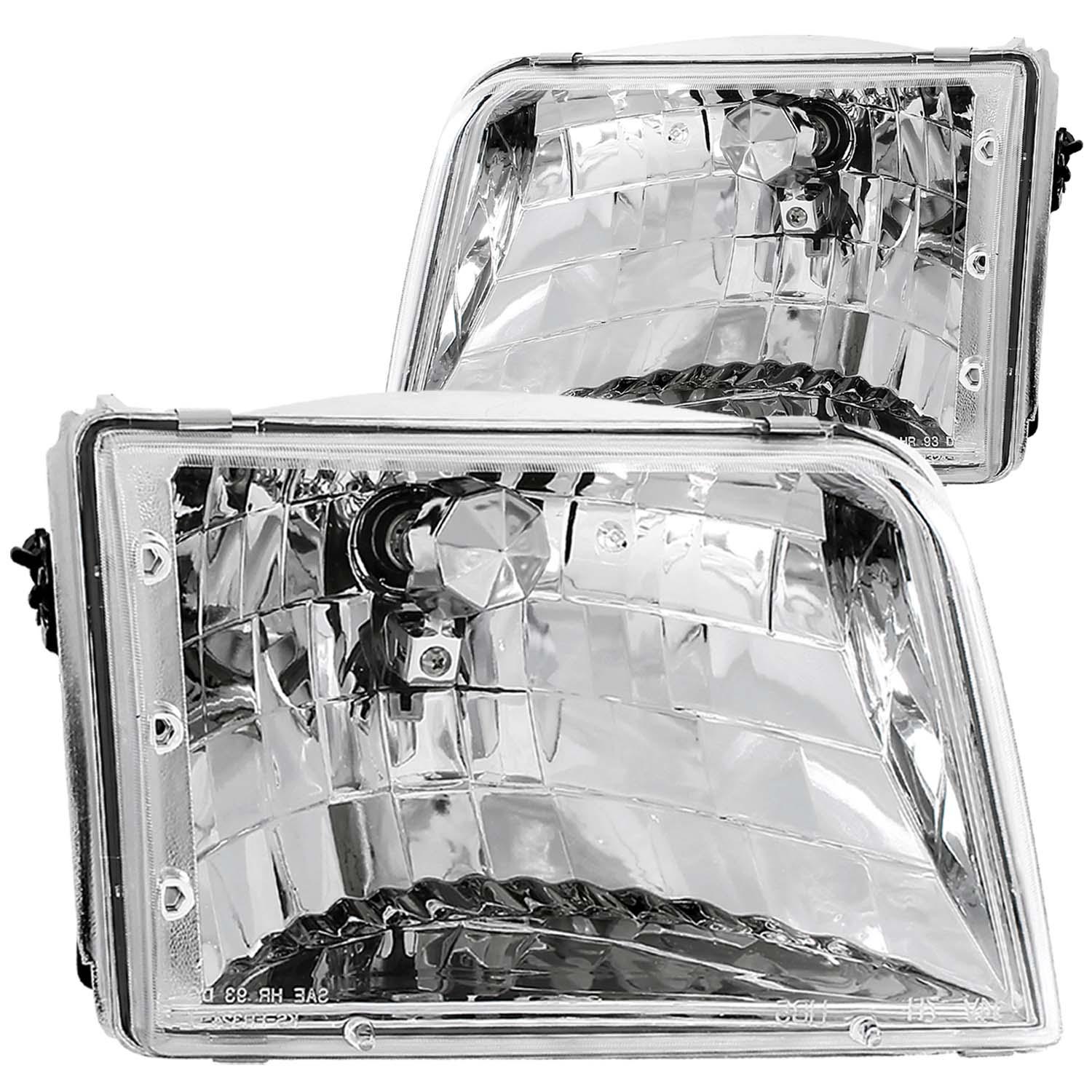 ANZO Crystal Headlight Set (1993-1997 Ranger) - 111036