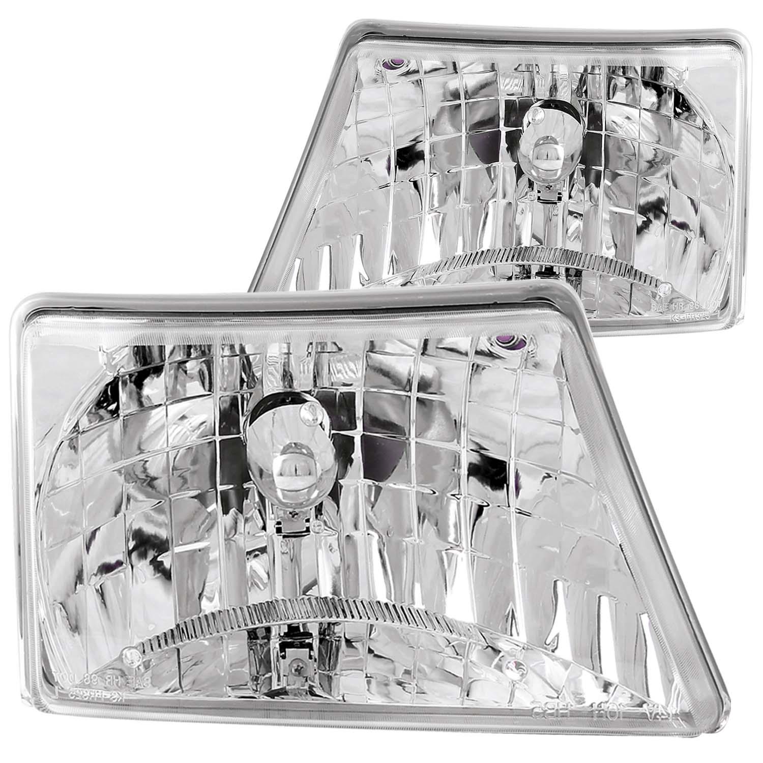 ANZO Crystal Headlight Set (1998-2000 Ranger) - 111037