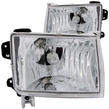 ANZO Crystal Headlight Set (1998-2001 Frontier, Xterra) - 111049