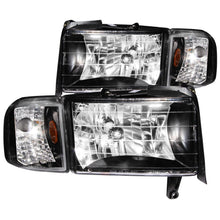 ANZO Crystal Headlight Set (1994-2002 Ram 1500, Ram 2500, Ram 3500) - 111067