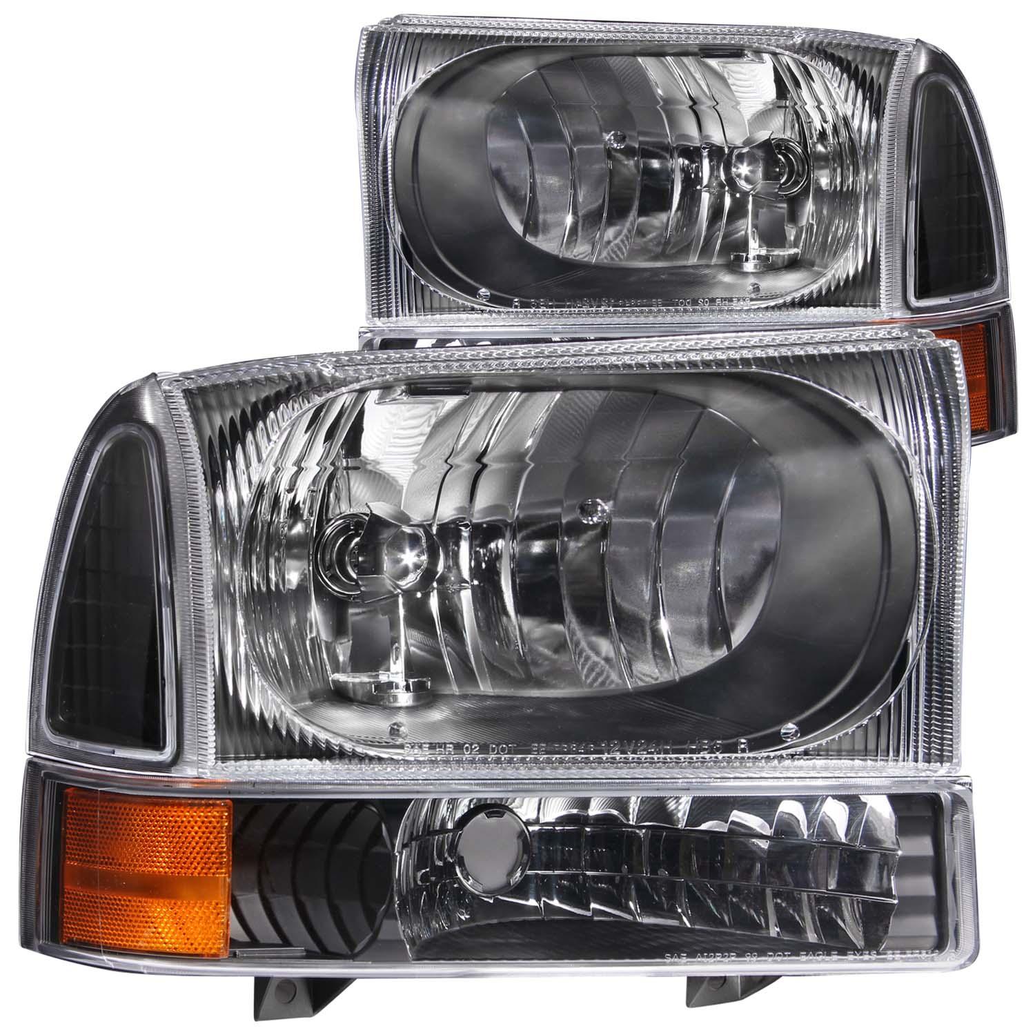 ANZO Crystal Headlight Set - 111080