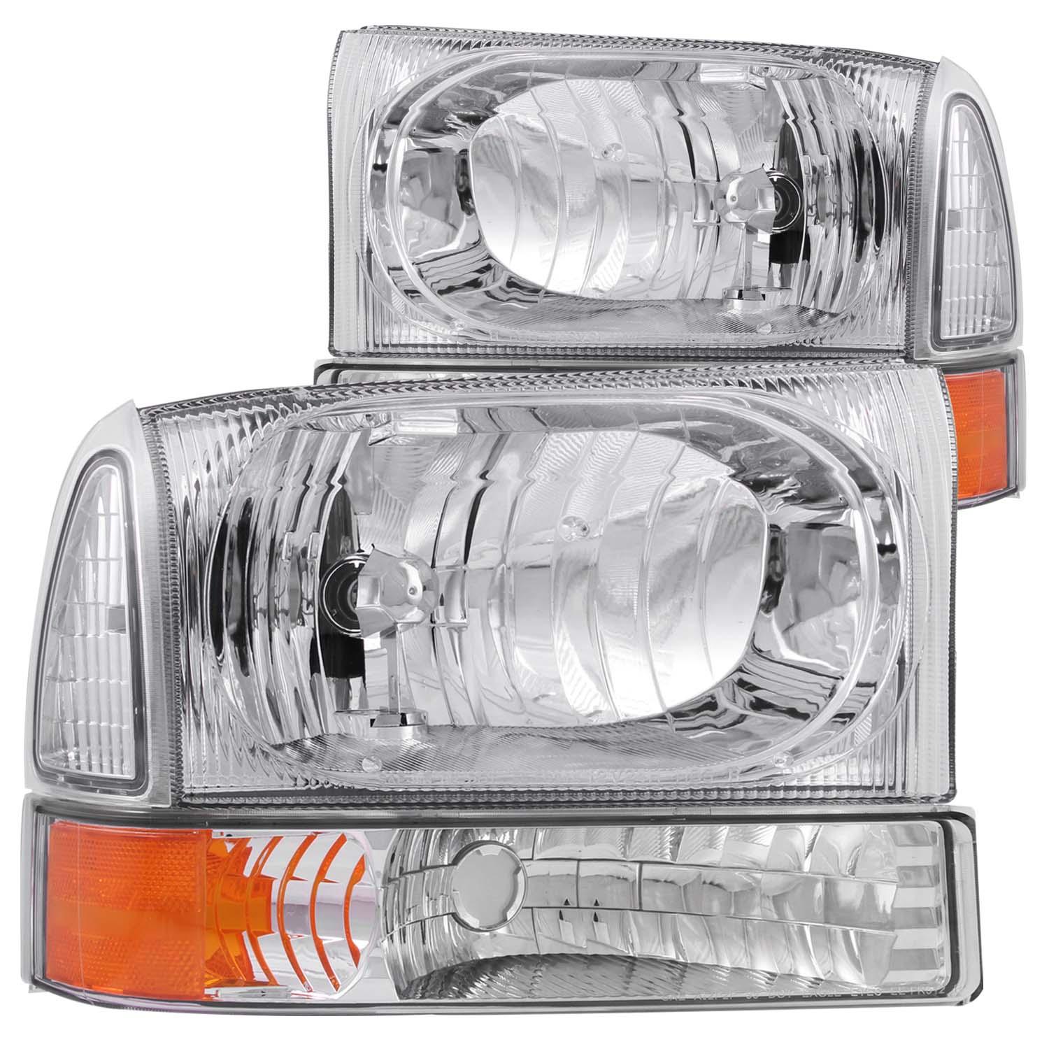 ANZO Crystal Headlight Set - 111081