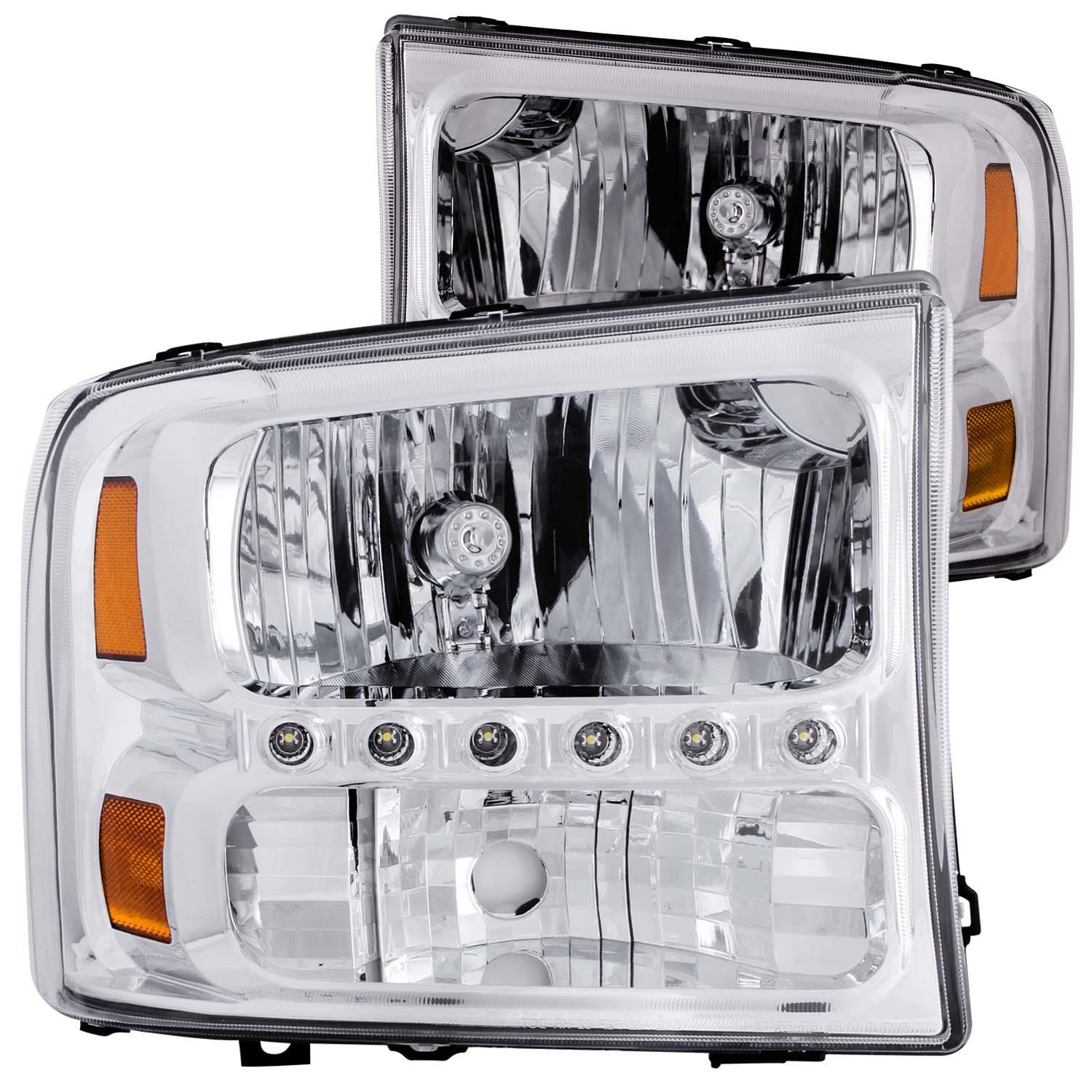 ANZO Crystal Headlight Set - 111088