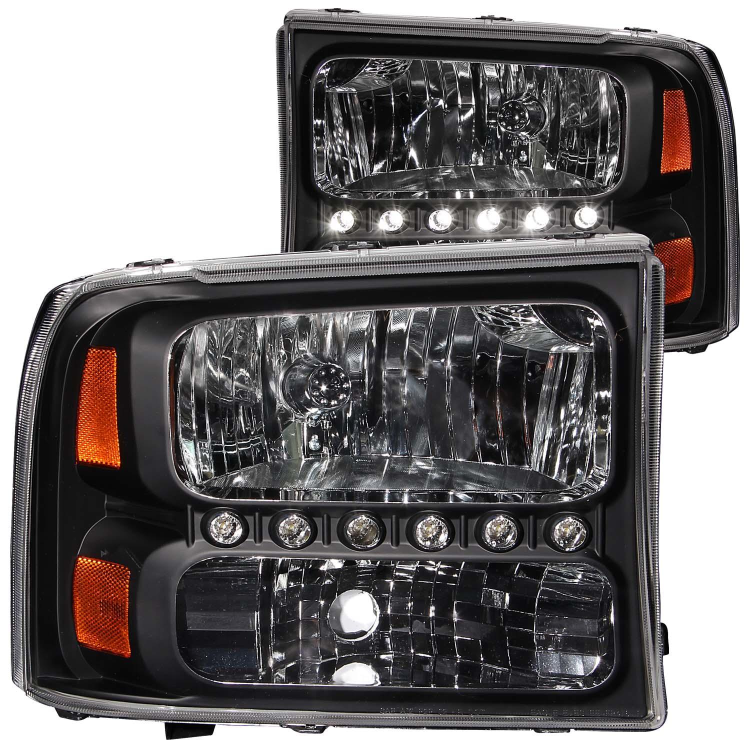 ANZO Crystal Headlight Set - 111106
