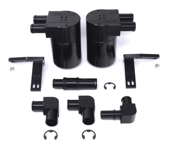 BMS Dual Oil Catch Cans System (2015-2020 Ford 150 2.7L/3.5L / 2017-2020 Ford Raptor 3.5L Ecoboost)