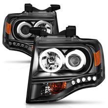 ANZO Projector Headlight Set W/Halo (2007-2014 Expedition) - 111113