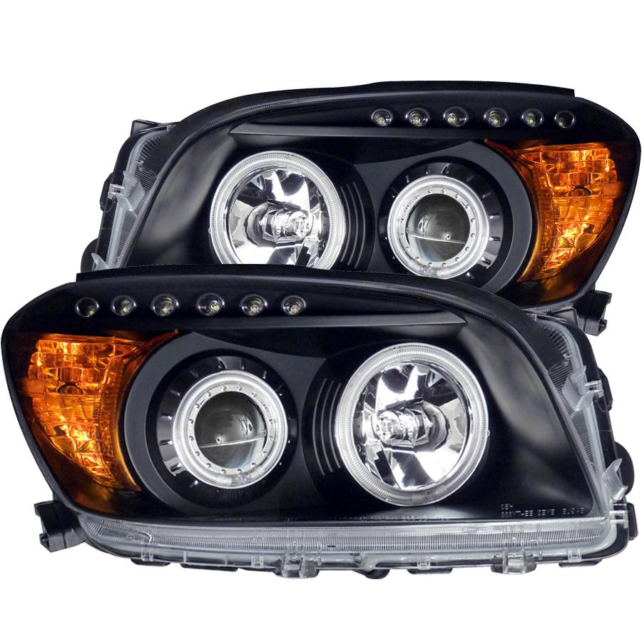 ANZO Projector Headlight Set W/Halo (2006-2008 RAV4) - 111120