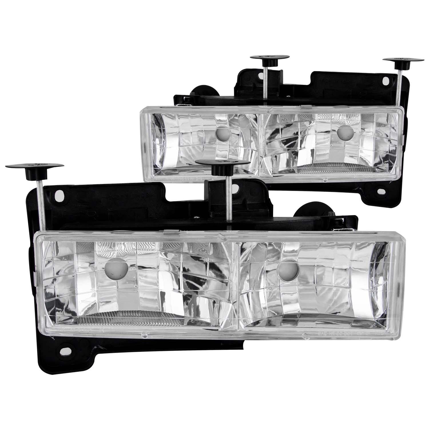 ANZO Crystal Headlight Set - 111136