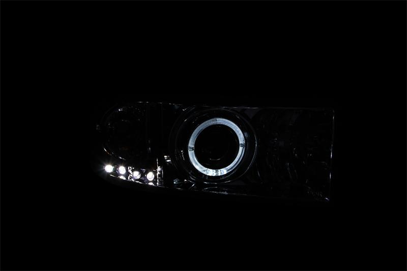 ANZO Projector Headlight Set W/Halo (1994-2002 Ram 1500, Ram 2500, Ram 3500) - 111195