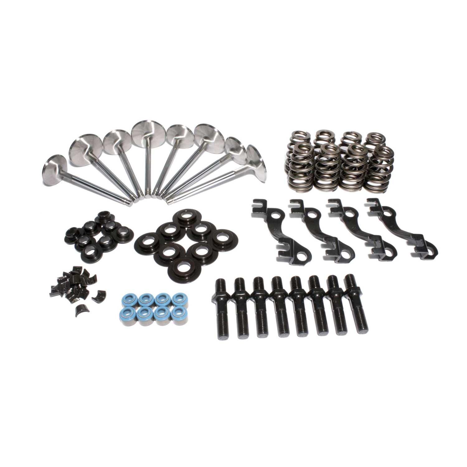 Comp Cams Cylinder Head Assembly Kit For Bbc 320Cc Hydraulic Roller - 11120-01B