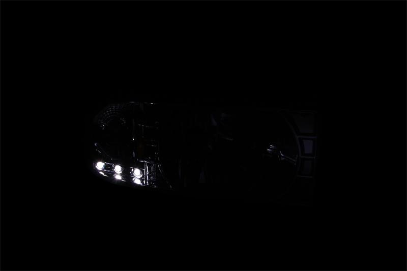ANZO Crystal Headlight Set (1994-2002 Ram 1500, Ram 2500, Ram 3500) - 111206