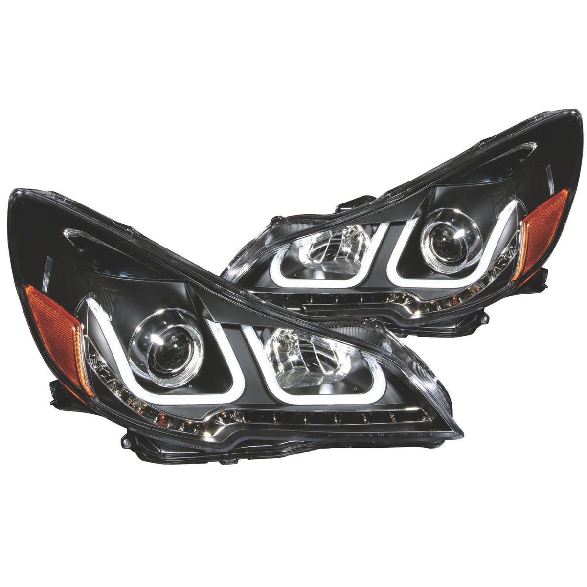 ANZO Projector Headlight Set (2010-2014 Legacy, Outback) - 111285