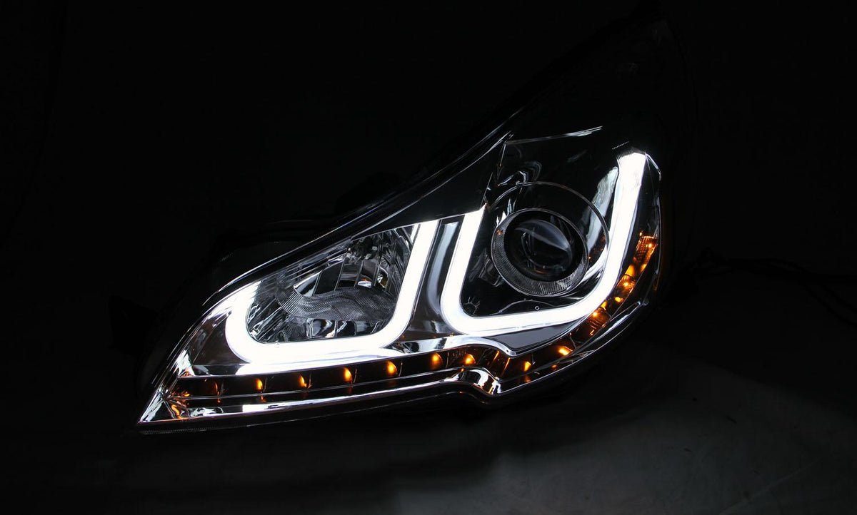 ANZO Projector Headlight Set (2010-2014 Legacy, Outback) - 111285