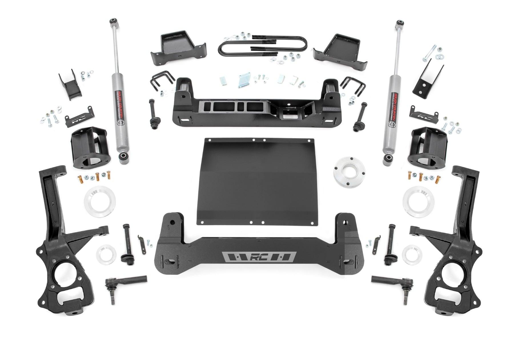 Rough Country 6 Inch Lift Kit Diesel GMC Sierra 1500 2WD (2025-2026) (2025-2026 Sierra 1500) - 111330D