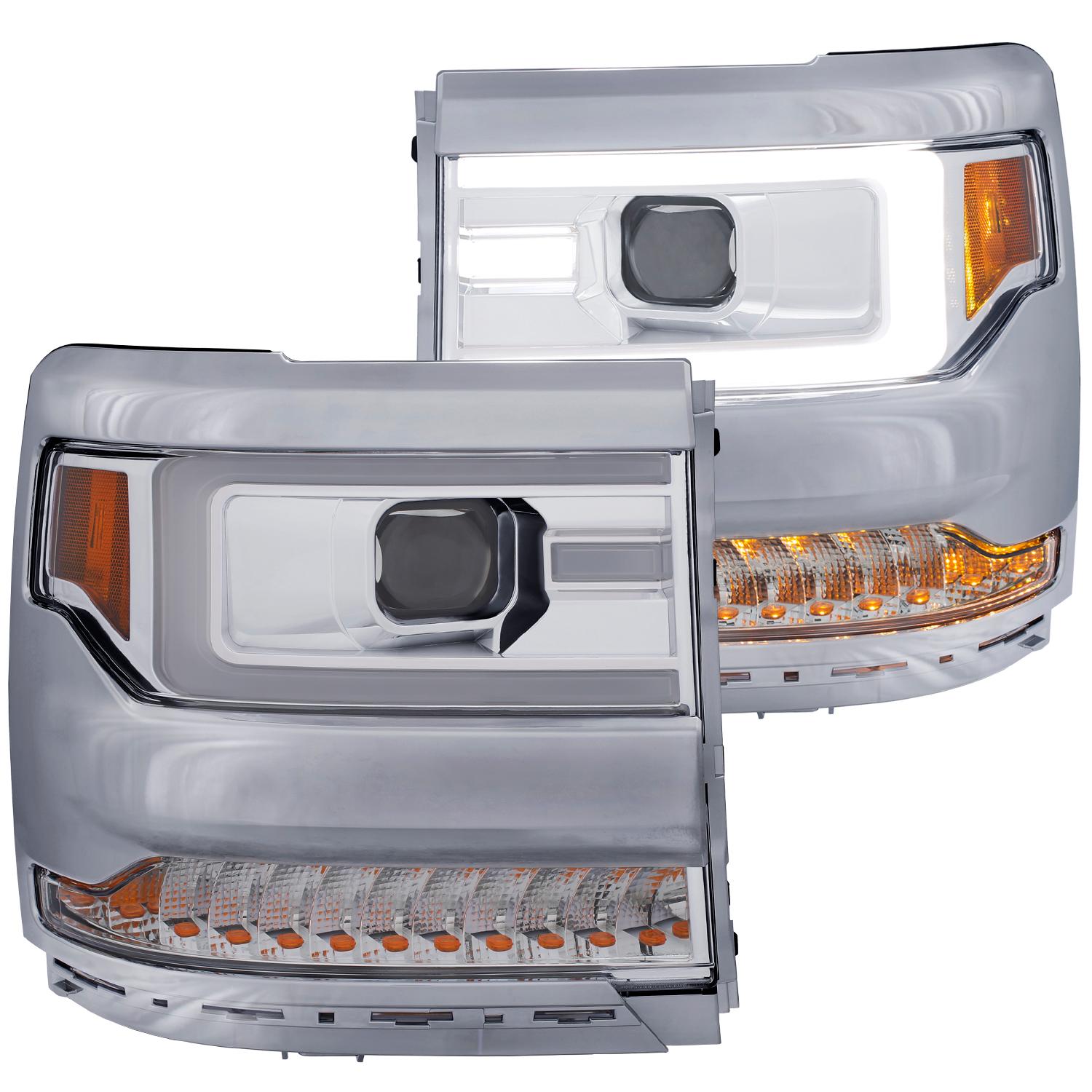 ANZO Projector Headlight Set (2016-2017 Silverado 1500) - 111374