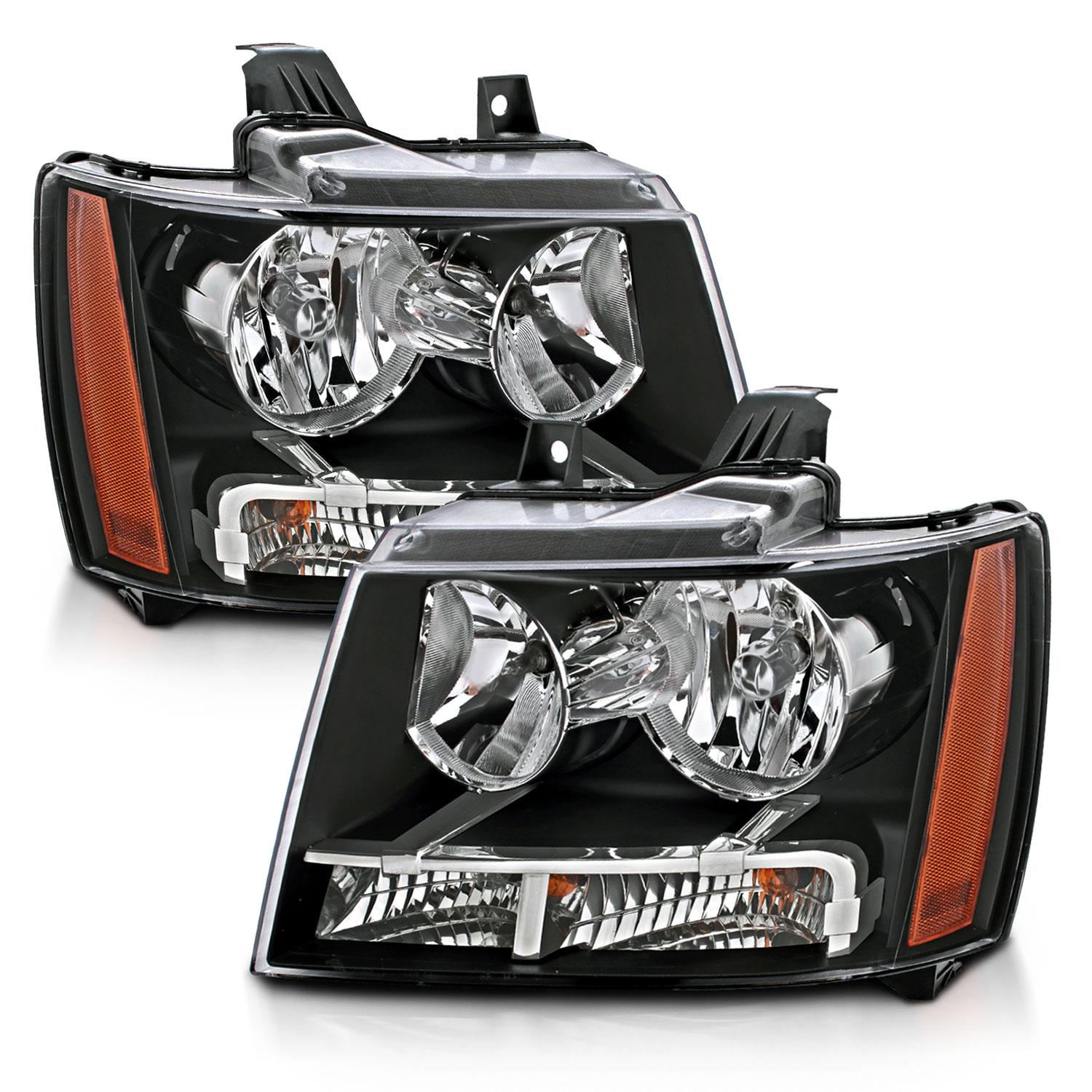 ANZO Anzo Usa Crystal Headlights (2007-2014 Suburban, Tahoe) - 111392