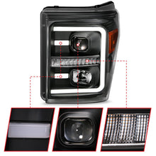 ANZO Anzo Usa Projector Headlights (2011-2016 F-250 Super Duty, F-350, F-450 Super Duty) - 111406