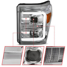 ANZO Anzo Usa Projector Headlights (2011-2016 F-250 Super Duty, F-350, F-450 Super Duty) - 111407